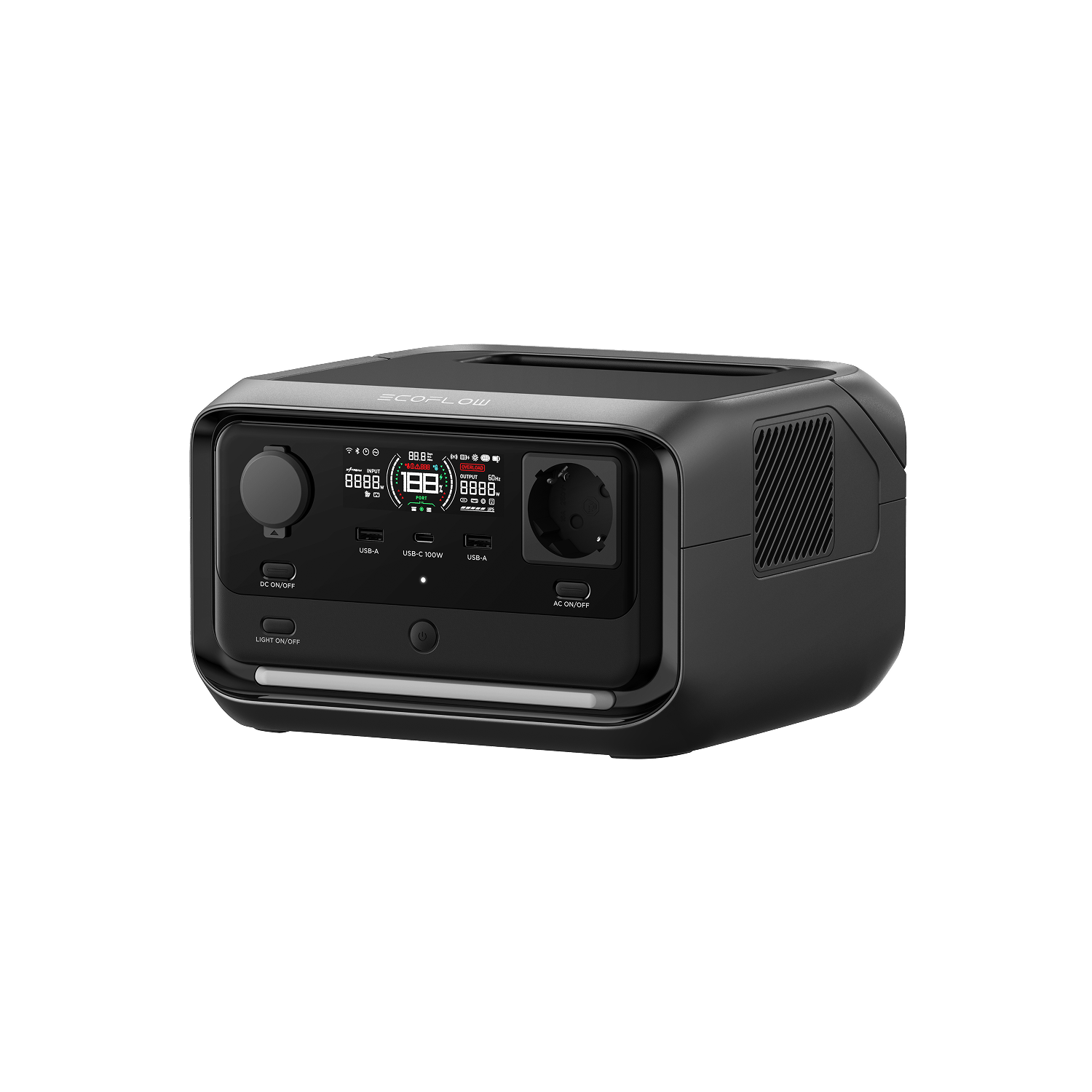 OURHZTB Draagtas compatibel met ECOFLOW Delta 3 Plus draagbare elektriciteitscentrale, reistas voor buiten, opbergtas compatibel voor ECOFLOW Delta 2 zonnegenerator en accessoires, met schouderband OURHZTB Draagtas compatibel met ECOFLOW Delta 3 Plus draagbare elektriciteitscentrale, reistas voor buiten, opbergtas compatibel voor ECOFLOW Delta 2 zonnegenerator en accessoires, met schouderband