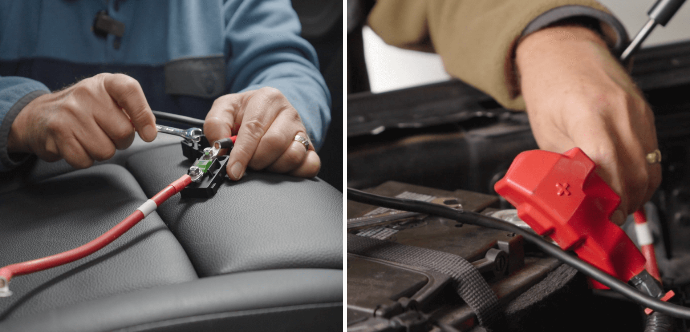 Schone, eenvoudige installatie zonder sporen achter te laten