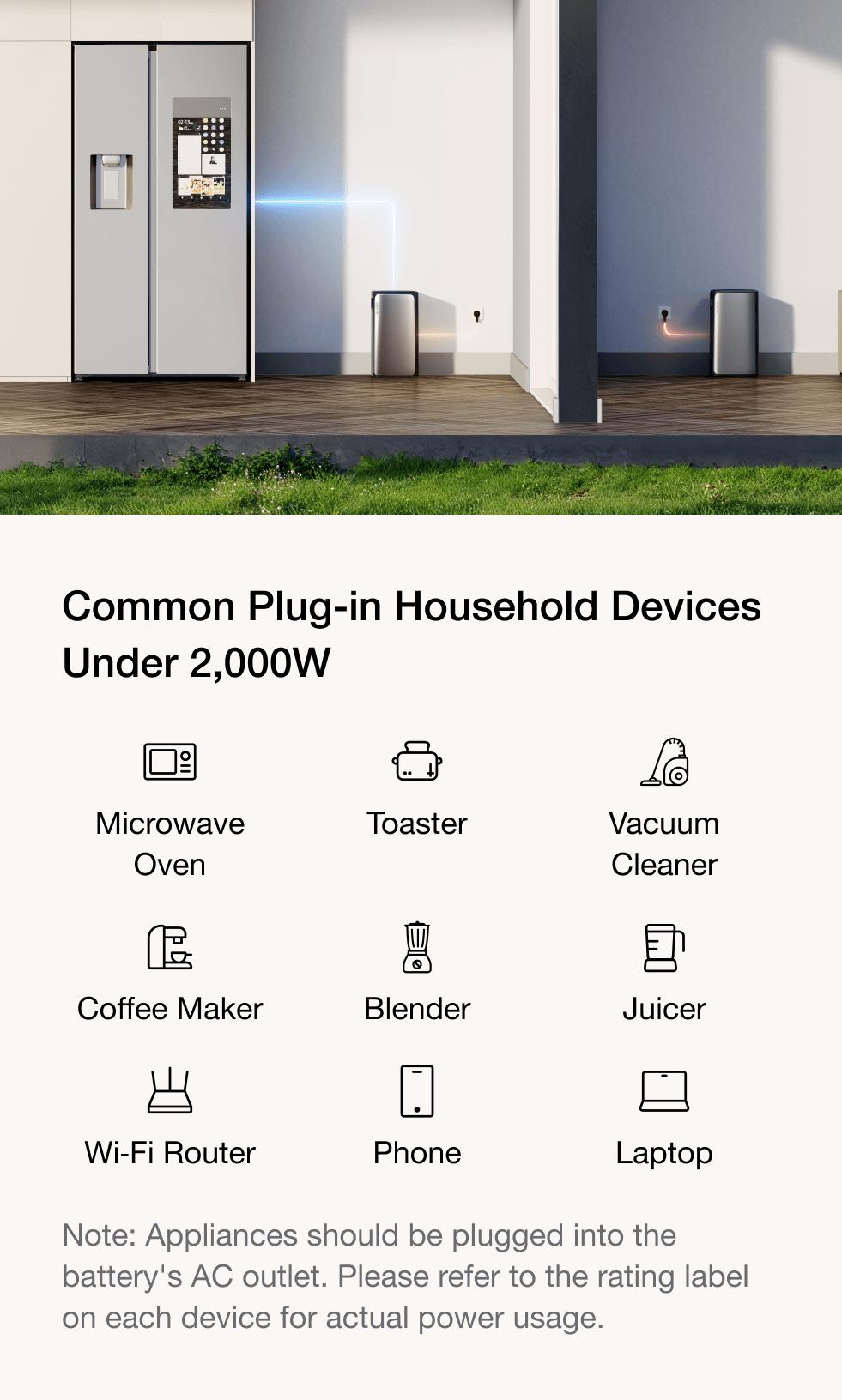 Groot of klein, zet alles aan