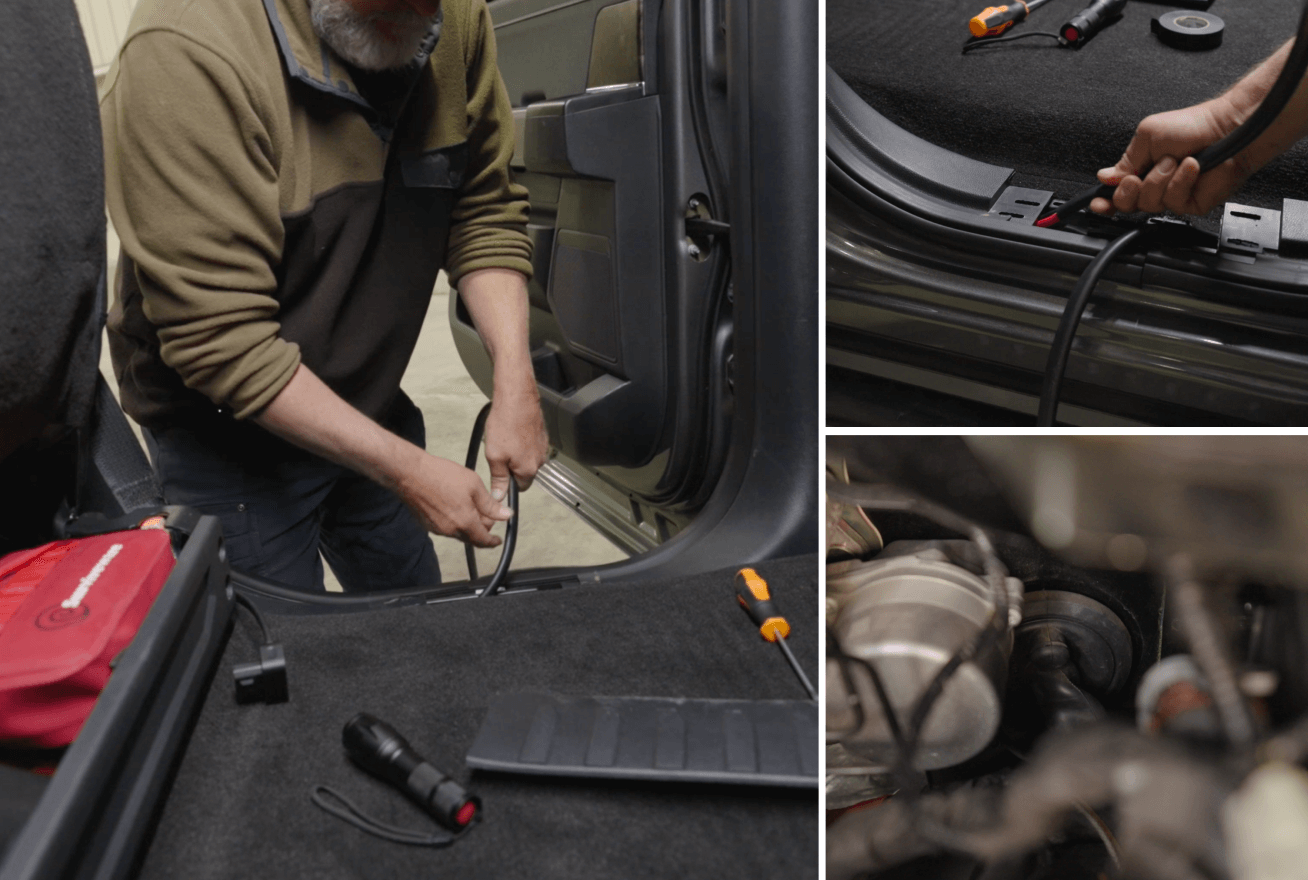 Schoon, eenvoudig te installeren zonder een teken achter te laten