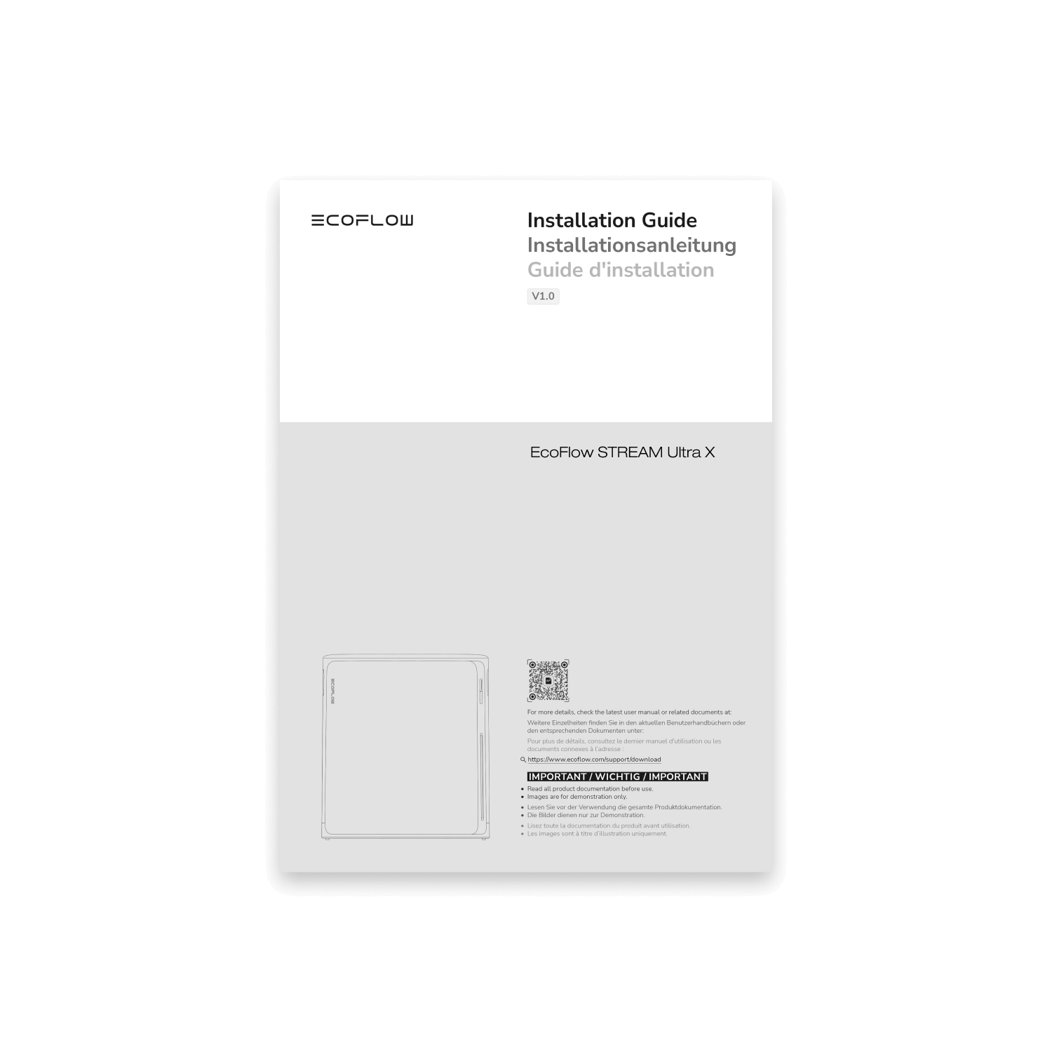 Installatiehandleiding × 1