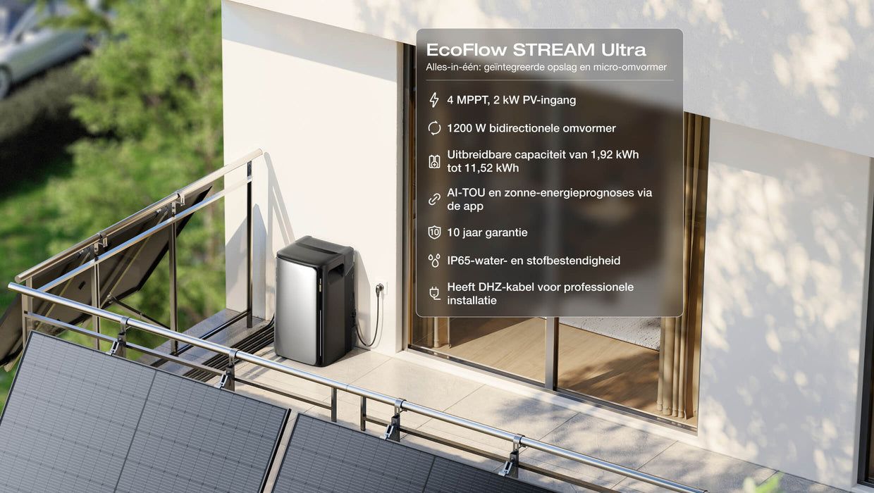 EcoFlow STREAM-serie Plug-in Thuisbatterij