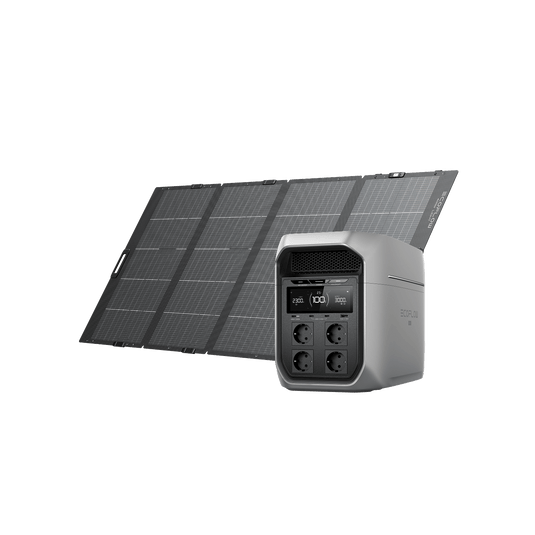 EcoFlow DELTA 3 Max Series Solar Generator (PV400W)