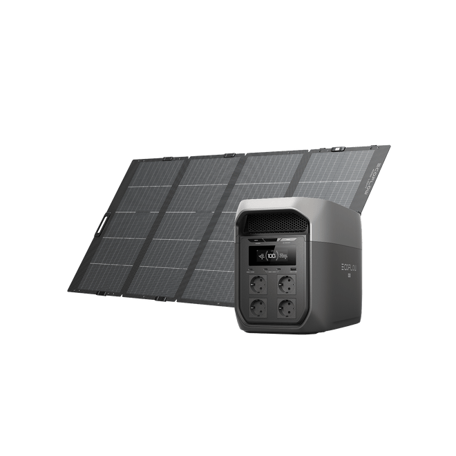 EcoFlow DELTA 3 Max Series Solar Generator (PV400W)