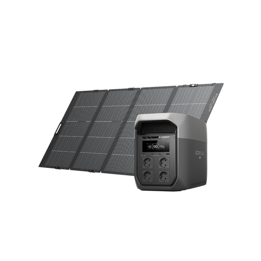 EcoFlow DELTA 3 Max Series Solar Generator (PV400W)