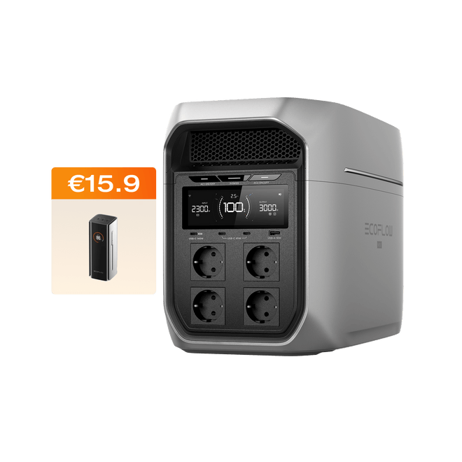 EcoFlow DELTA 3 Max-reeks (2048 Wh) Draagbare Power Station
