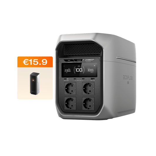 EcoFlow DELTA 3 Max-reeks (2048 Wh) Draagbare Power Station