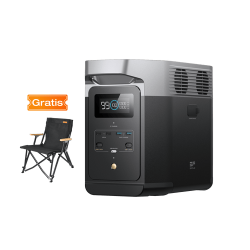 EcoFlow DELTA 2 Max | Maximaal vermogen overal | Draagbaar
