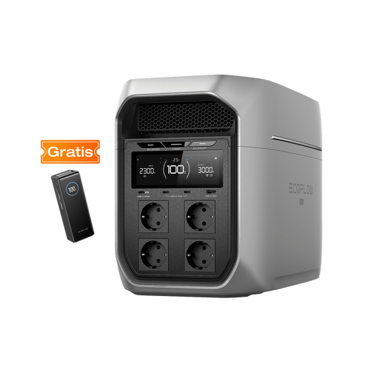 EcoFlow DELTA 3 Max-reeks (2048 Wh) Draagbare Power Station