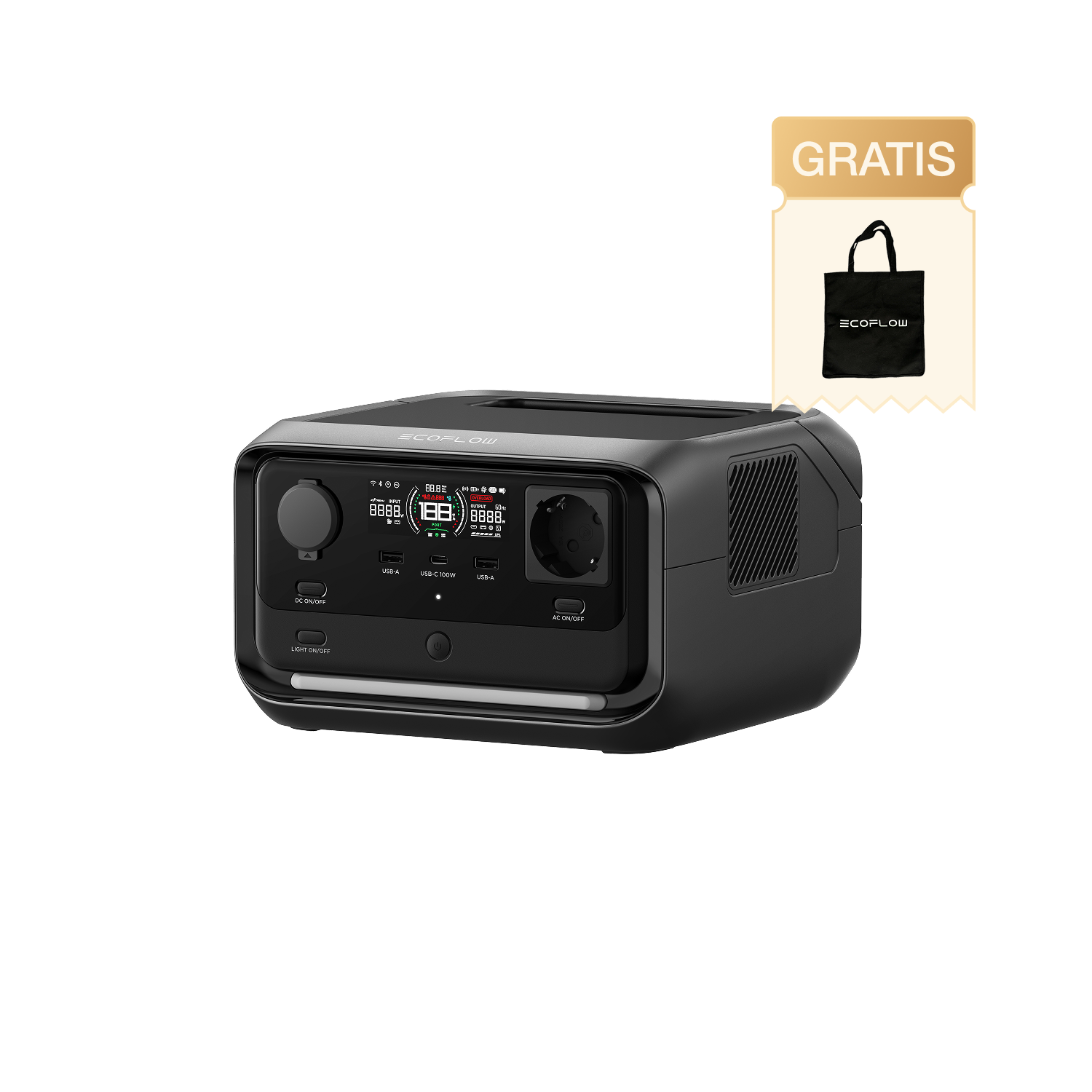 EcoFlow RIVER 3 Plus Draagbaar Power Station