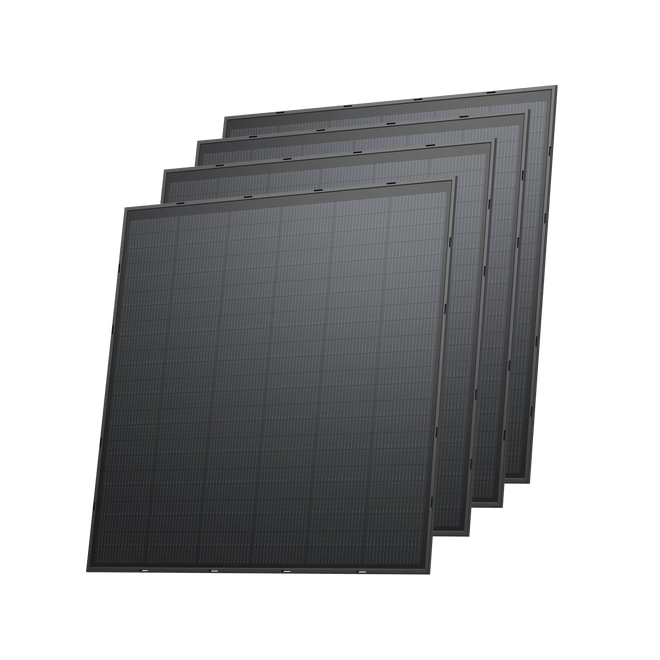 EcoFlow 250W Stijf Zonnepaneel (4 stuks)
