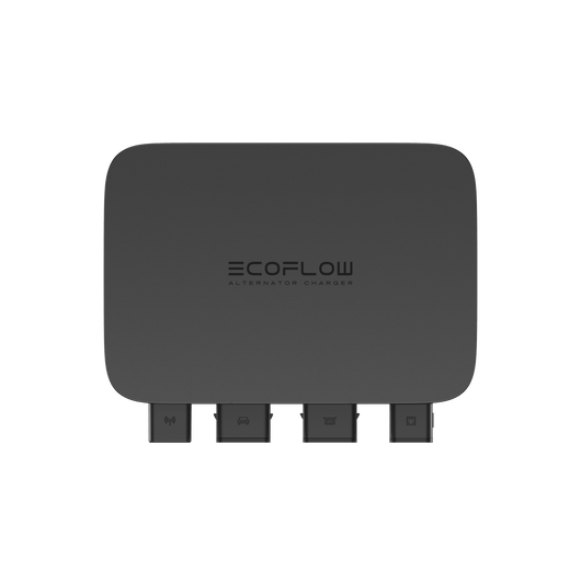 EcoFlow 800W dynamolader + EcoFlow DELTA Pro + slimme generatoradapter