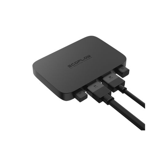 EcoFlow 800W dynamolader + EcoFlow DELTA Pro + slimme generatoradapter