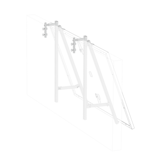 EcoFlow Beugel - Betonnen Balkon 