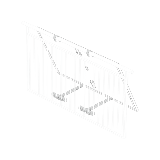 EcoFlow Bracket - Lattice Balcony