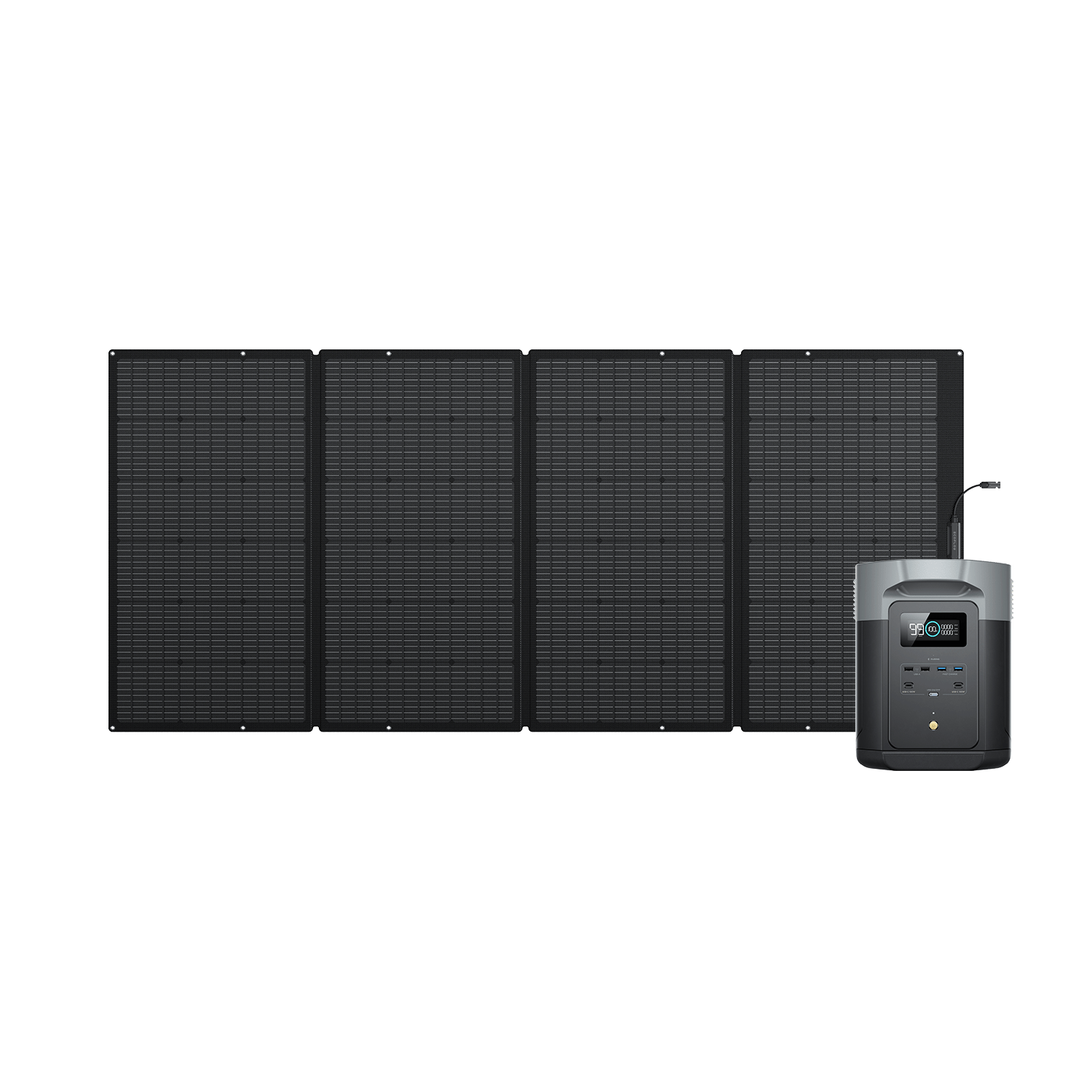 EcoFlow DELTA 2 Max + Zonnepaneel 400 W