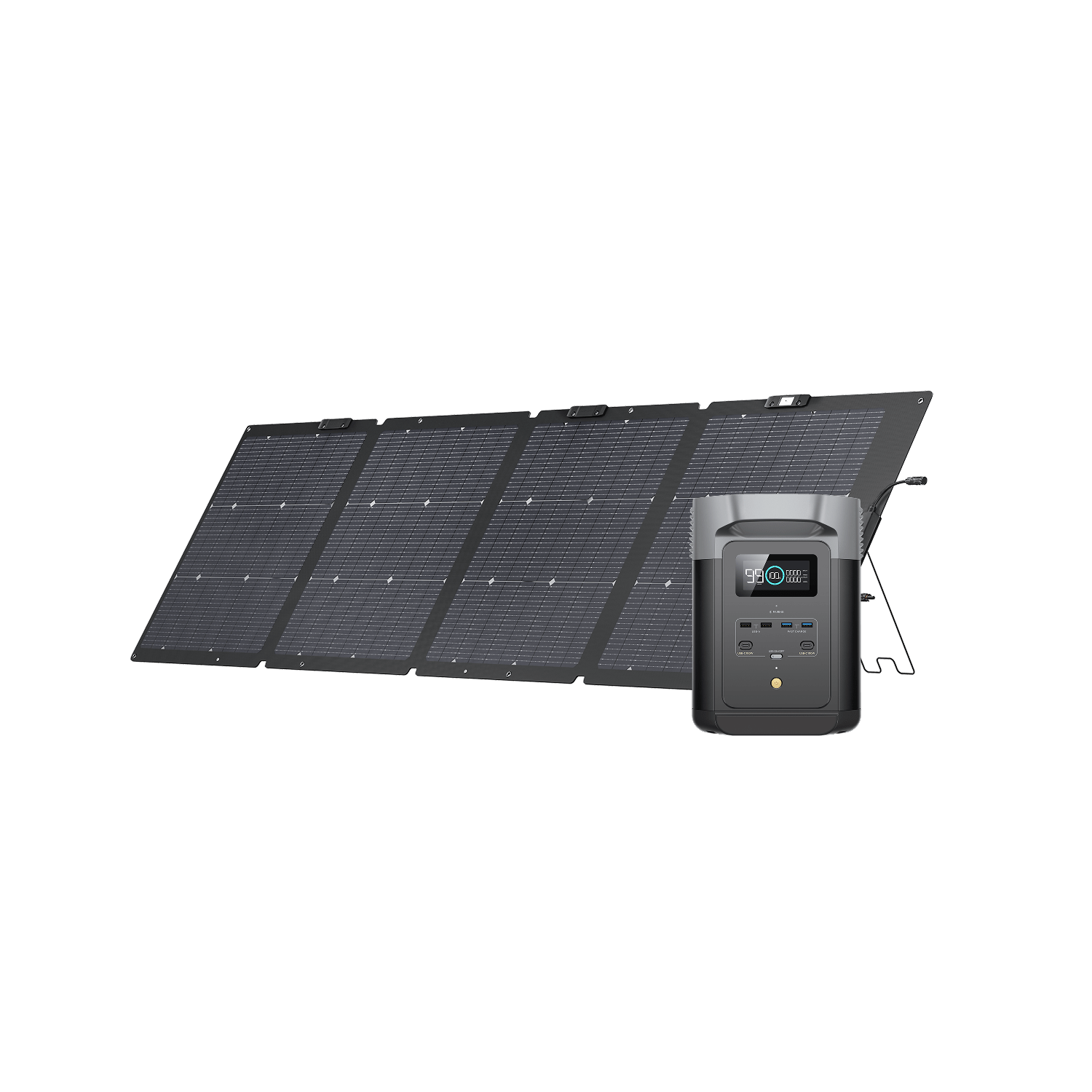 EcoFlow DELTA 2 + Zonnepaneel 220 W