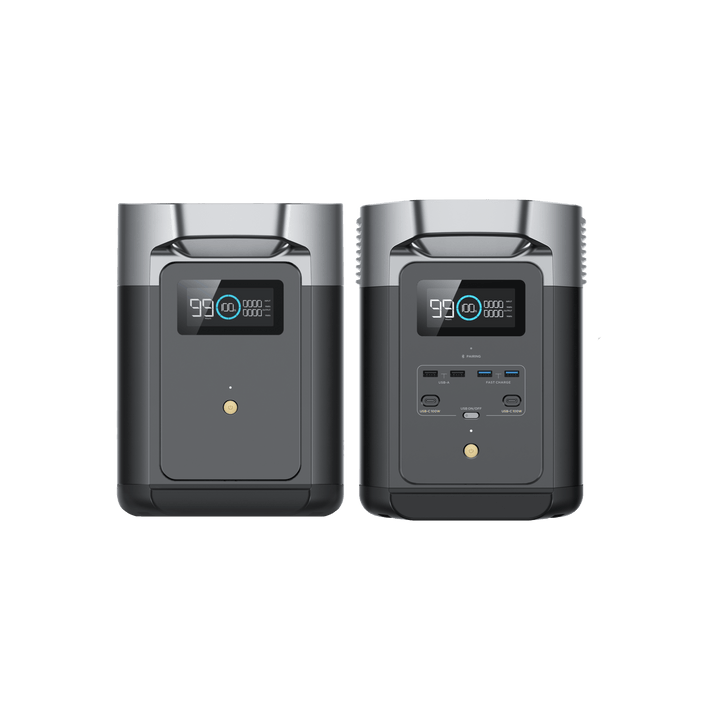EcoFlow DELTA 2 + Extra slimme accu DELTA 2
