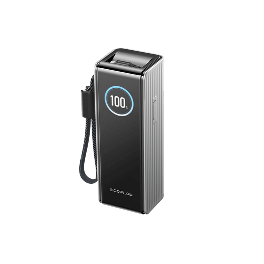 EcoFlow RAPID powerbank (25.000 mAh, 170 W, 100 W feitelijk intrekbare kabels) 