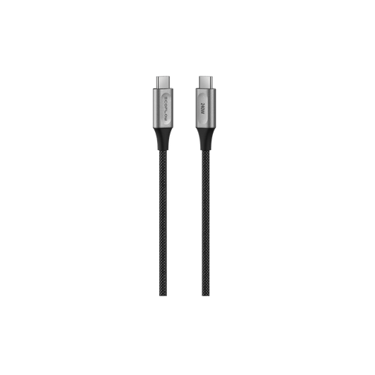 EcoFlow RAPID Pro USB-C naar USB-C kabel (240 W, nylon)