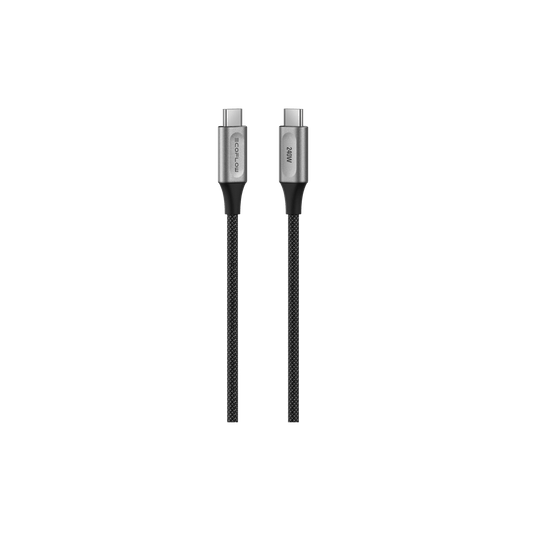 EcoFlow RAPID Pro USB-C naar USB-C kabel (240 W, nylon)