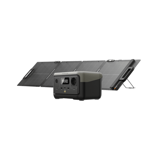EcoFlow RIVER 2 Portable Power Station RIVER 2 + 110W Portable Solar Panel