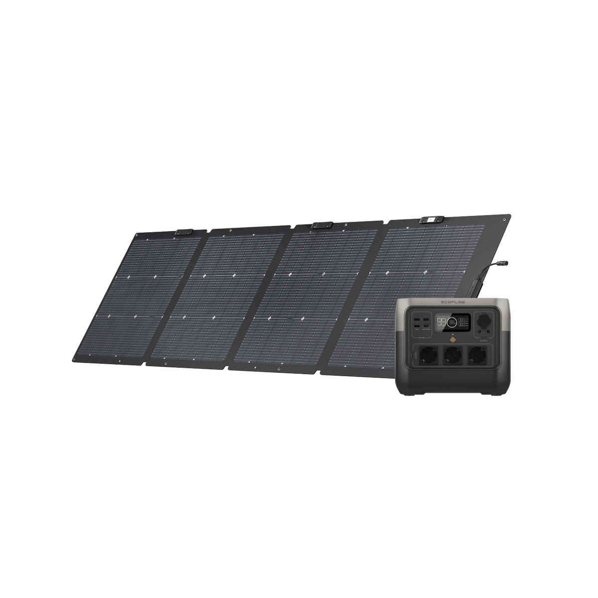 RIVER 2 Pro + 220W Portable Solar Panel