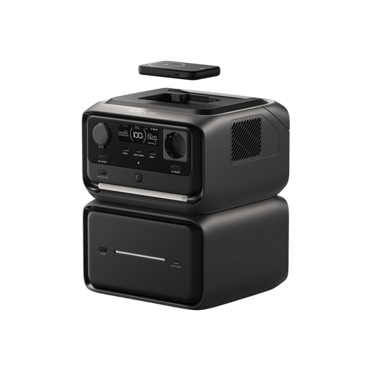 EcoFlow RIVER 3 Plus (draadloos) draagbaar energiestation 