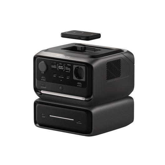 EcoFlow RIVER 3 Plus (draadloos) draagbaar energiestation 