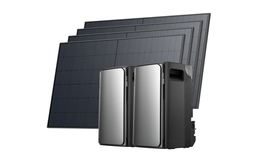 EcoFlow STREAM Ultra/Pro/Max STREAM Ultra / STREAM AC Pro + 4 × 520W Rigid Solar Panel