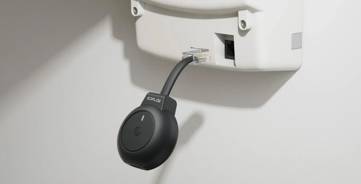 EcoFlow P1 Meter aangesloten op een slimme meter